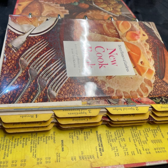 Better Homes and Gardens New Cookbook 195‎ 3rd Edition 1950's Housewife VTG - Picture 5 of 5